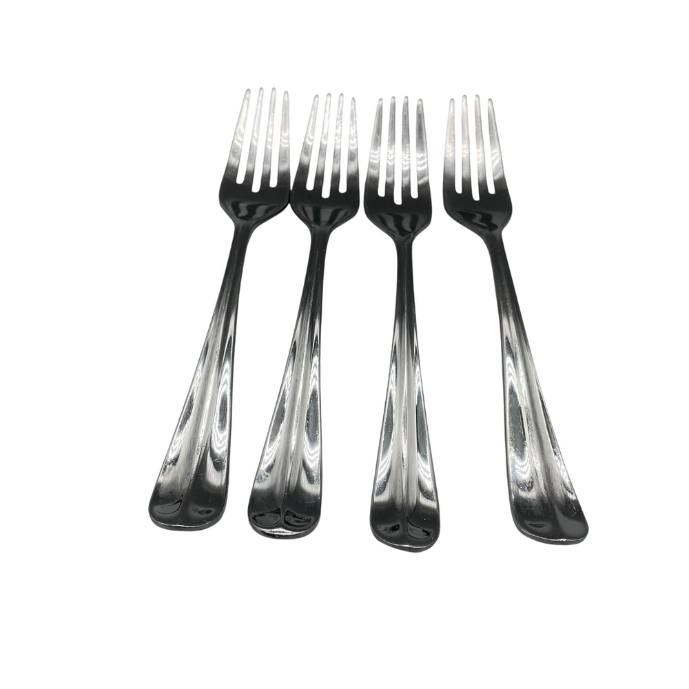 Dansk‎ Alsace Stainless Steel Salad Forks Set of 4 Alsace Design 7.25"